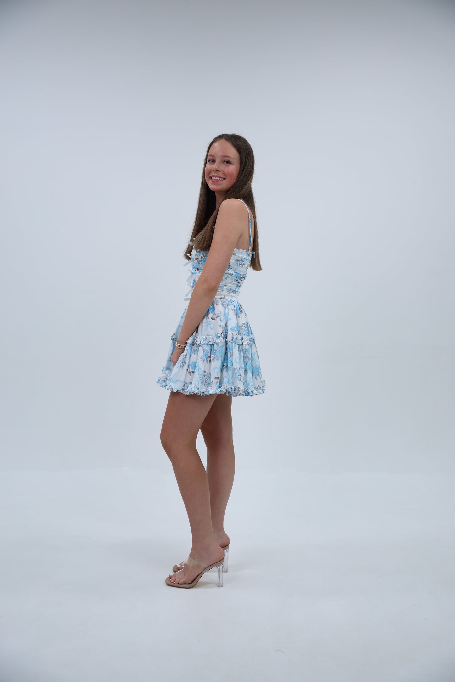 Cora Ditsy Bow Dress