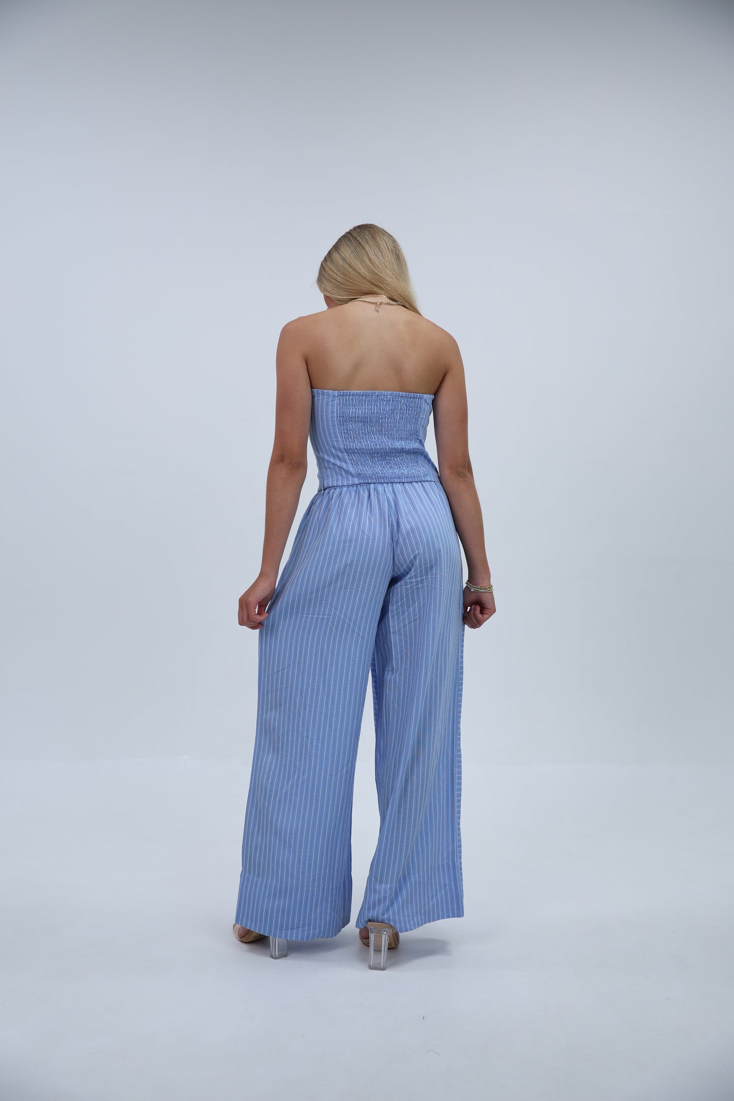 Mini Blue Pant Set