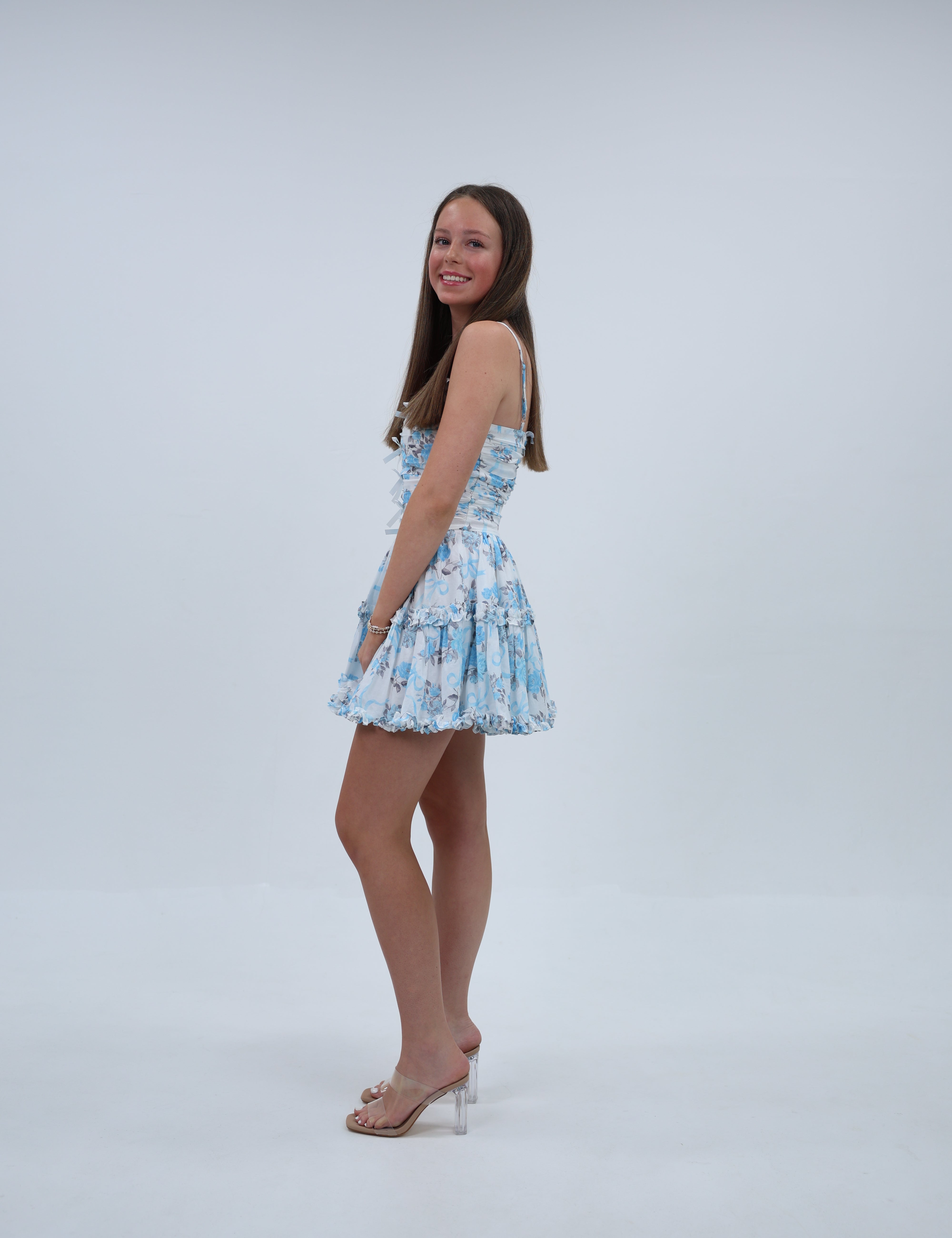 Cora Ditsy Bow Dress