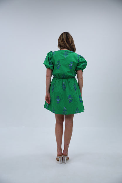Rainy Puff Dress